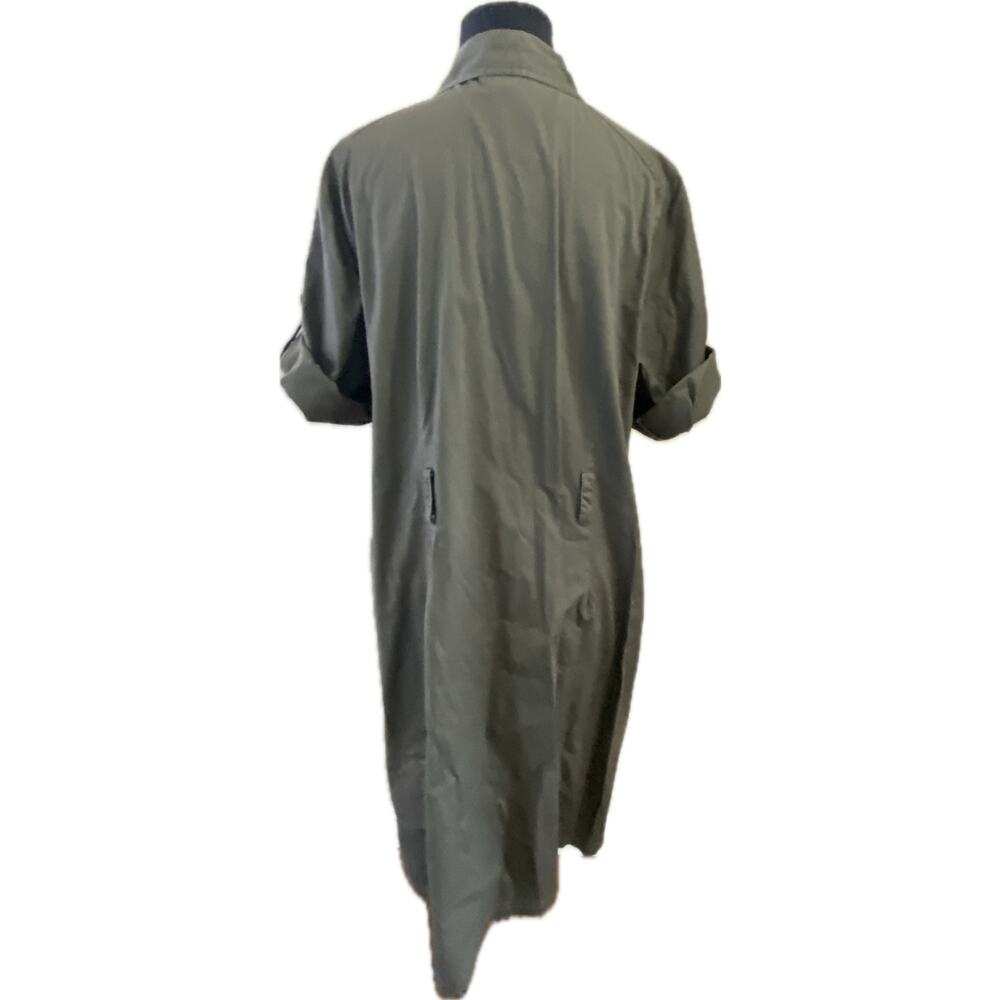Lane Bryant Dress Army Green Dress - Size 20 - Picture 5 of 7